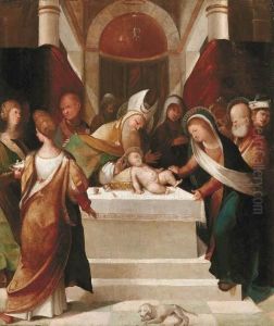 Circoncisione by Altobello Meloni