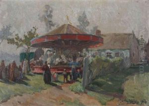Kermismolen Op Het Platteland Kermismolen Op Het Platteland