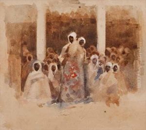 'in Morocco by Arthur Melville