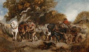 The Timber Wagon by Harden Sidney Melville