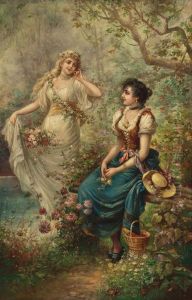 Allegorie Des Fruhlings by Ch. Menard