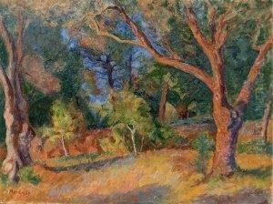 Paysage Deprovence by Maurice Mendjisky