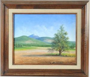 Sin Titulo (paisaje Con Arbol) by Mendoza