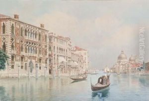 Venezia, Il Canal Grande by Carlo Menegazzi