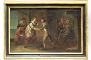 Il Teatrino Dei Pupi by Giustino Menescardi
