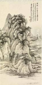 Illustre Peintre De La Dynastie by Wang Meng