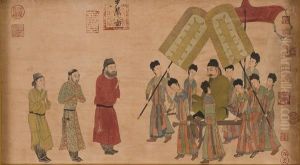 L'imperatore Taizong In Missione Diplomatica