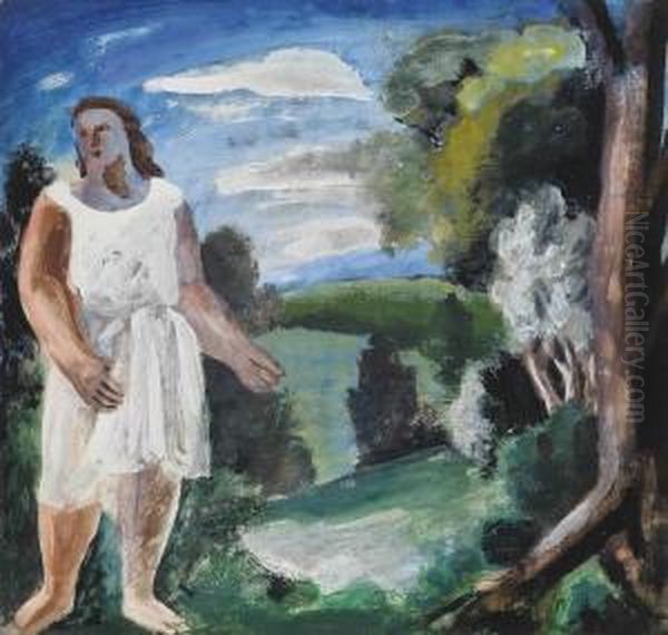 Figure In A Landscape - view 1