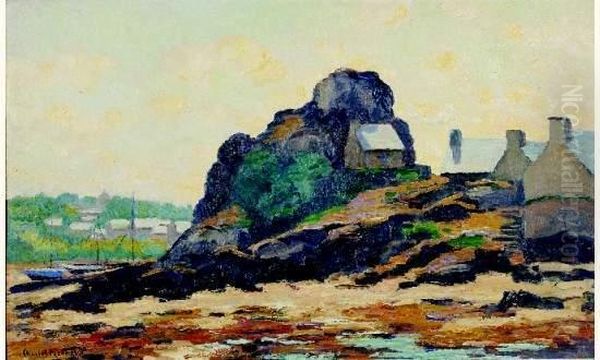 Le Grand Rocher, Loguiry-sur-mer A Maree Basse - view 1