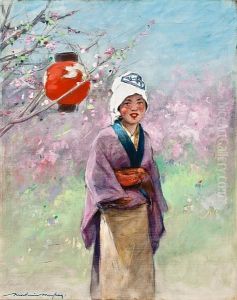 Miss Pomegranate by Mortimer Luddington Mempes