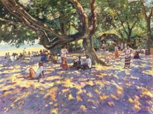 Na De Ceremonie - Sanur - After The Ceremony by Guillaume Pierre Mensaert