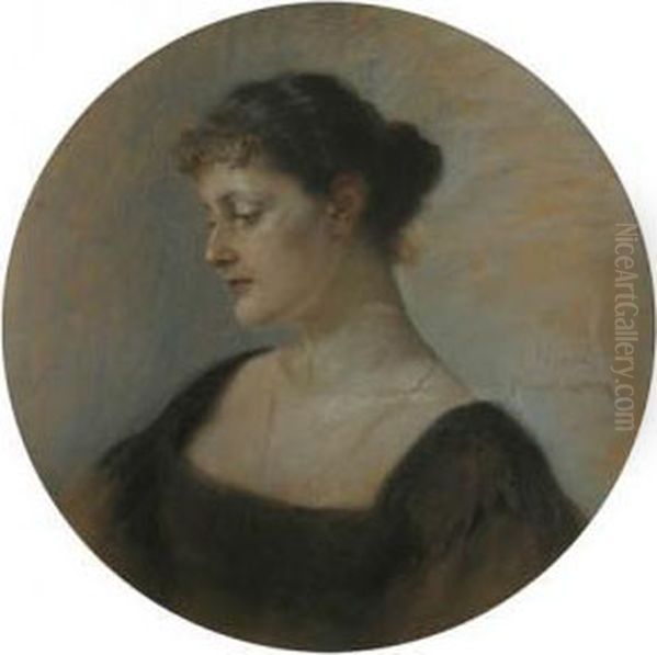 Portrait Of A Girl With A Chain - view 1