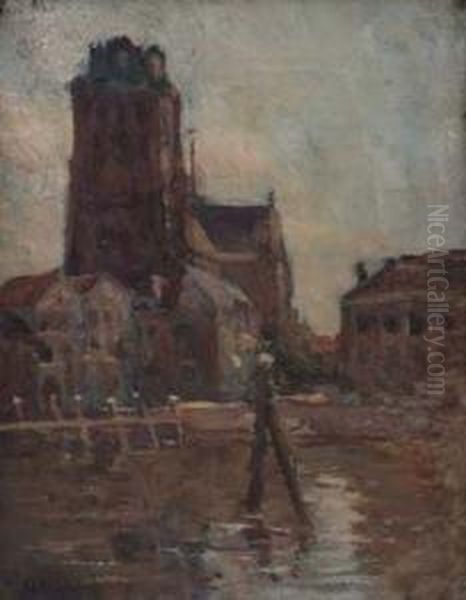 Continental River View With Church - view 1