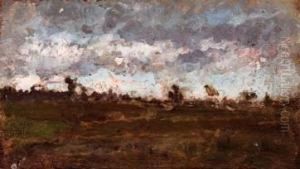 Paesaggio by Giuseppe Mentessi