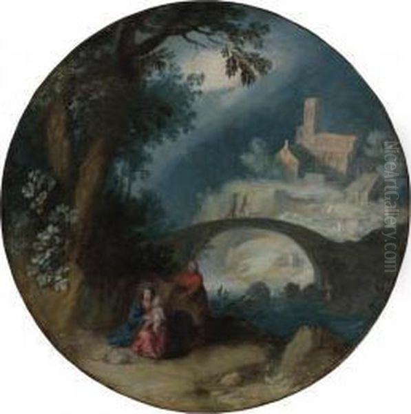 Rest On The Flight Into Egypt - view 1