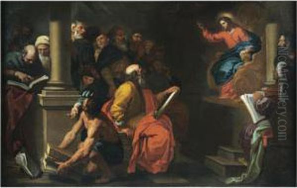 Christ Among The Doctors - view 1