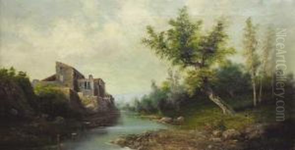 <paisaje Con Rio>. - view 1
