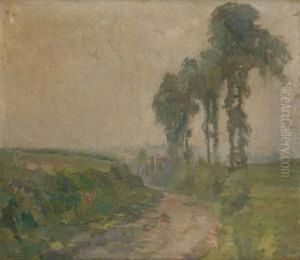 Matin Brumeux by Jules Merckaert