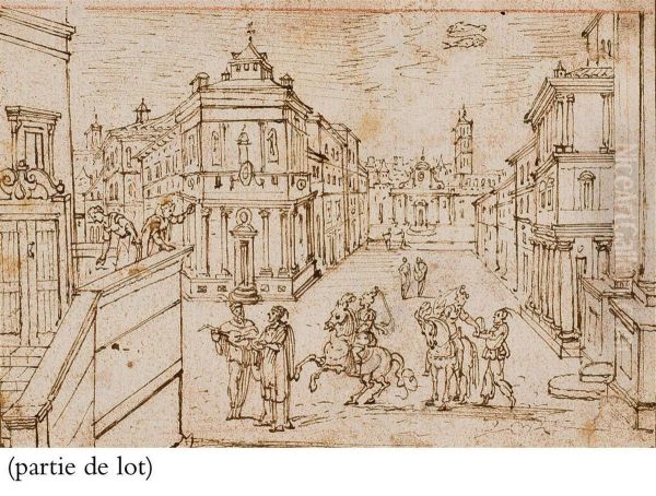 Six Etudes Representant Les Mois De L'annee Avec Les Signeszodiacaux - view 1