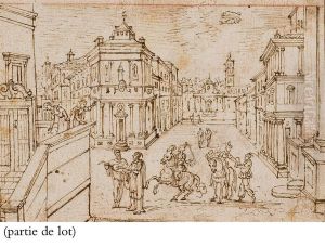 Six Etudes Representant Les Mois De L'annee Avec Les Signeszodiacaux by Matthaus the Elder Merian