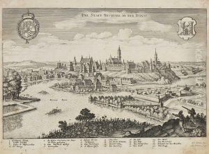 Freising - Neuburg A. D. - Oberaltaich by Matthaus the Elder Merian