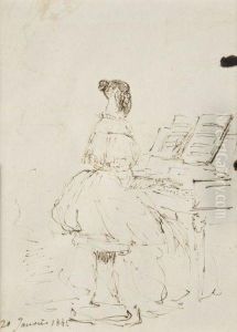 Jeune Femme Au Piano Jeune Femme Au Piano