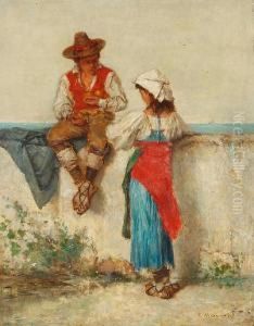 Italian Courtship by Ignacio Merino