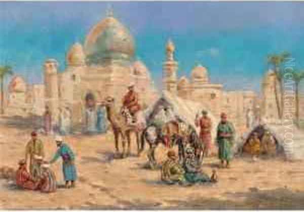 Resting Near A Mosk - view 1