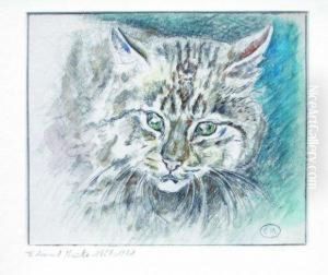 Chat by Edouard Paul Merite