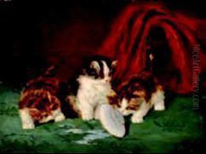 Trois Chatons Jouant