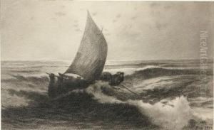 Vela Tra Le Onde by Camillo Merlo