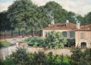 Scorcio Di Villa by Camillo Merlo