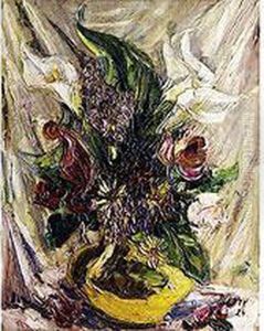 Blumen In Einer Vase by Johanna H. Merre
