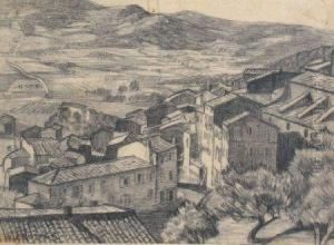 Rooftops by William Merrett Hodges