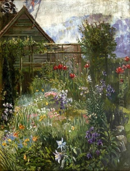 A Garden In Spring - view 1