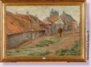 Chemin De Village Anime by Charles Mertens