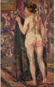 Femme Nue Debout by Medard Mertens