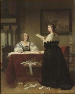 The Seamstresses by Johannes Cornelis Mertz