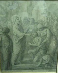 Le Christ Rendant La Vue A Un Aveugle Le Christ Rendant La Vue A Un Aveugle