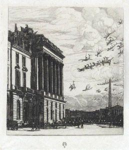 Le Ministere De La Marine by Charles Meryon
