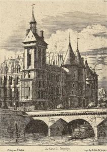 Le Pont Neuf by Charles Meryon