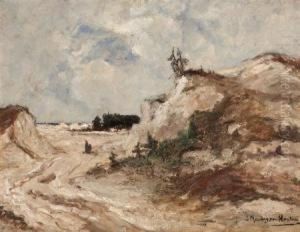 Landscape With Pine Trees by Sientje Mesdag Van Houten