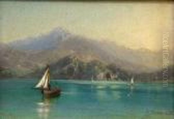Boat On Tranquil Waters - view 1