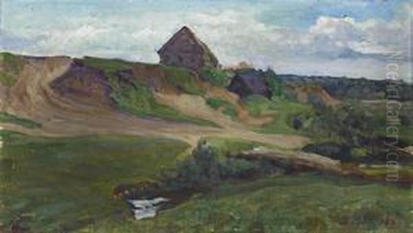 Peasant Huts; Over The Valley - view 1