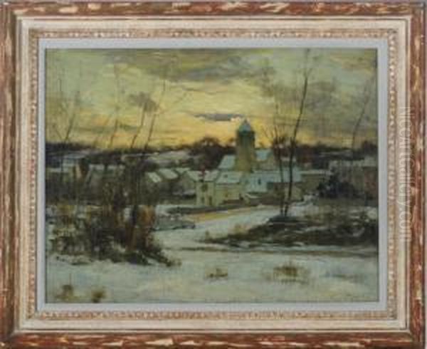 Village Sous La Neige - view 1
