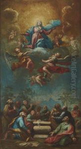 Himmelfahrt Mariae. by Josef Anton Messmer