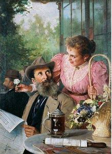 Conversacion by Felix Mestres Borrell