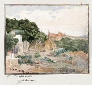 Paisaje by Felix Mestres Borrell