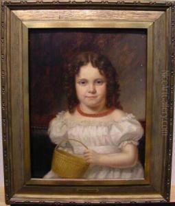 Portrait Of Julia Metcalf, 1824 And Portrait Of James, John T. Andwilliam H. Metcalf: A Double-sided Work by Eliab Metcalf
