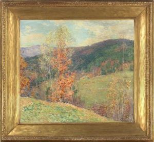 October Afternoon - Vermont by Willard Leroy Metcalf
